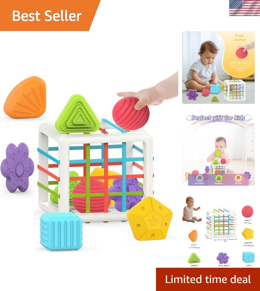 6 Safe & Colorful Sensory Shapes for Toddlers - Educational Playtime