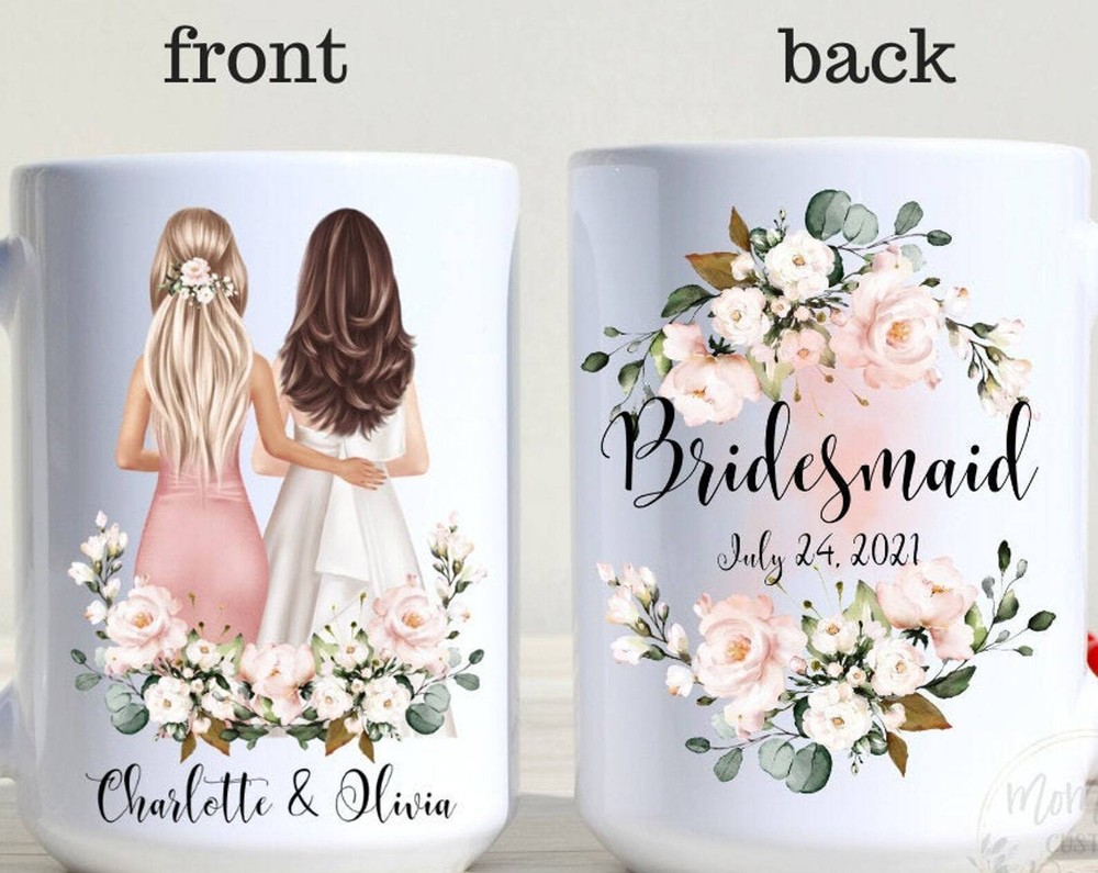 Custom Bridesmaid Proposal Will You Be My Bridesmaid Bridesmaid Mug Bridesmaid