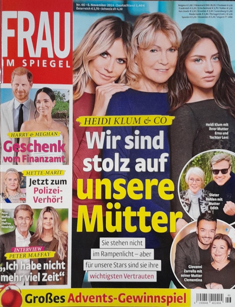 Frau Im Spiegel Magazine Issue 46