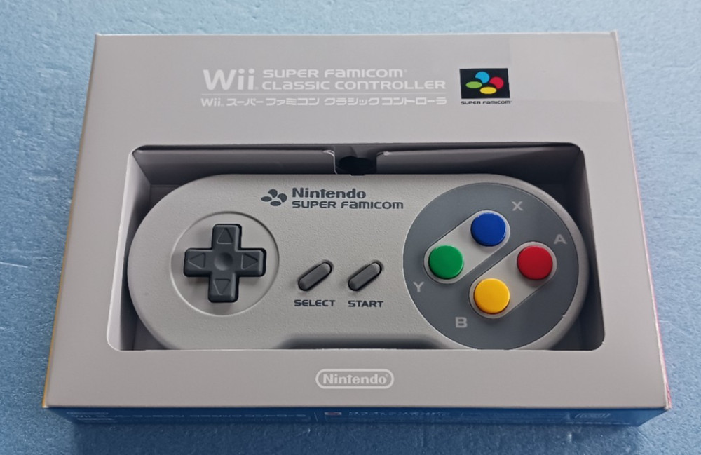 Nintendo Wii Super Famicom Classic Controller Club Nintendo RVL-005(-01) Tested
