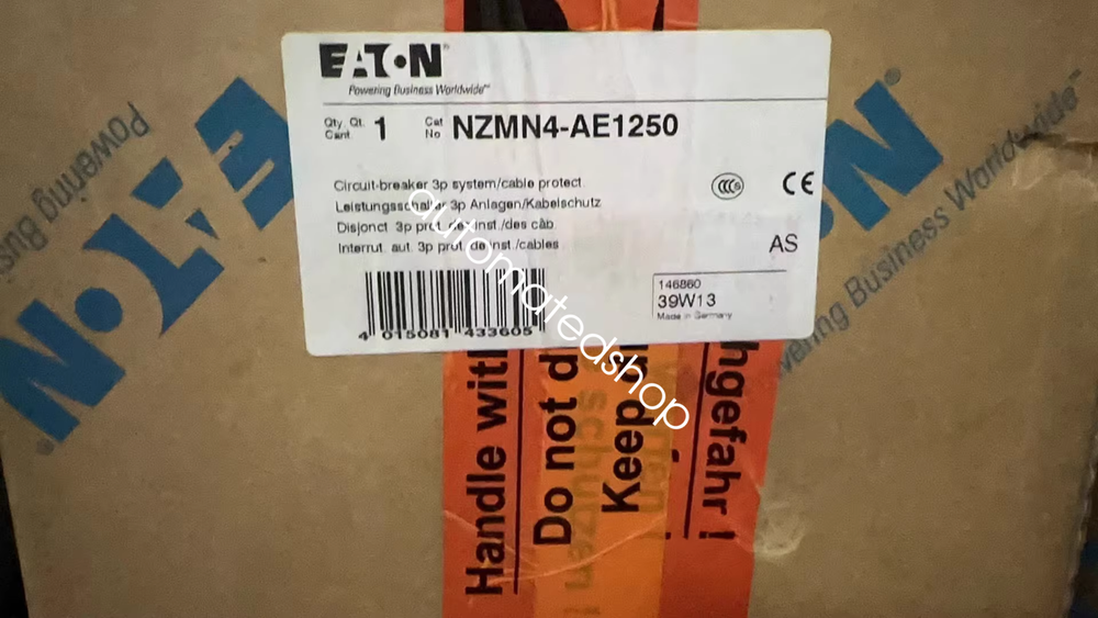 1PCS NZMN4-AE1250 Molded Case Circuit Breaker  new via FedEx or DHL