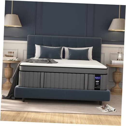 California King Size Mattress,Upgrade Strengthen 12 Inch Hybrid California