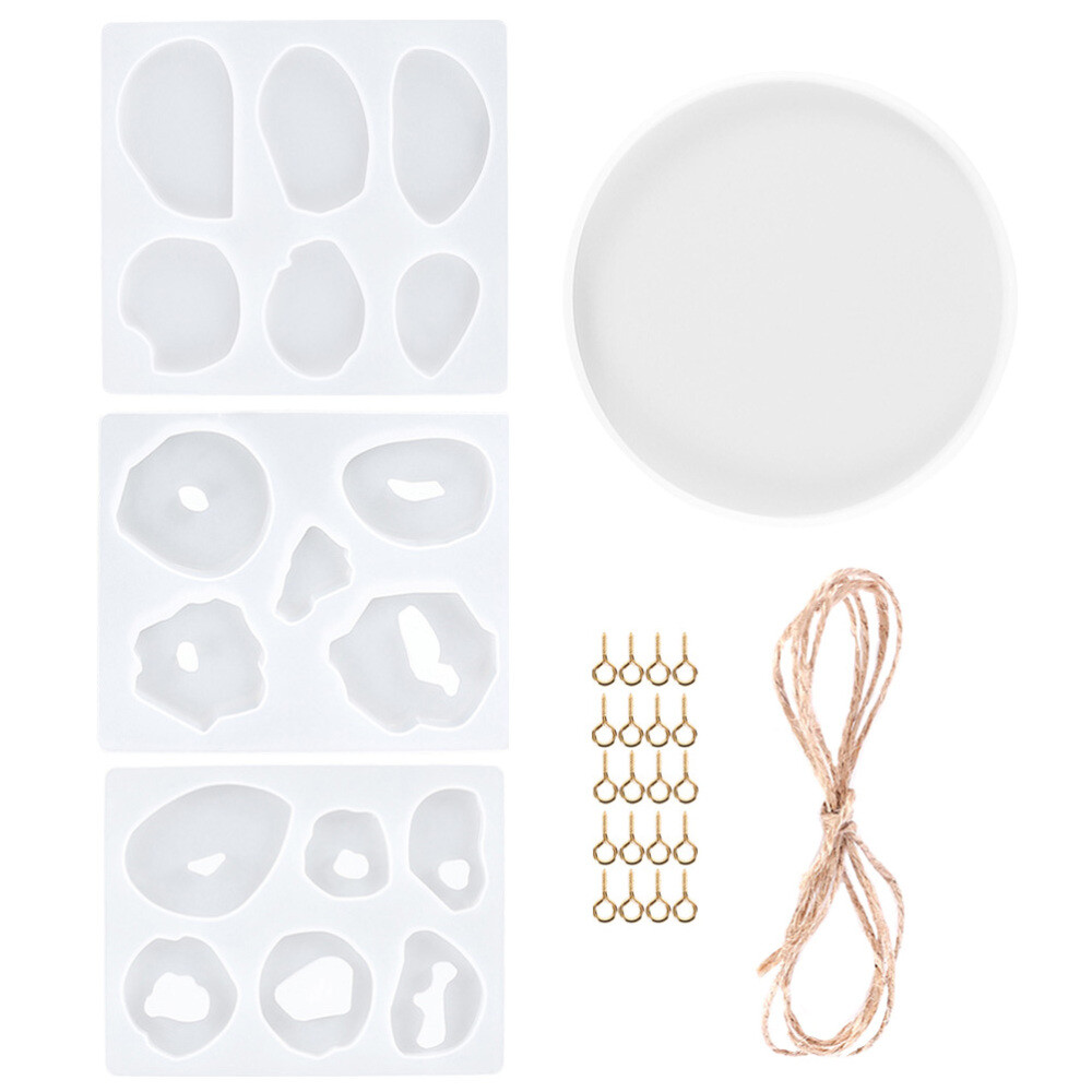 Jewelry Making Stoneware Crystal Epoxy Mold Handmade Hanging Decoration