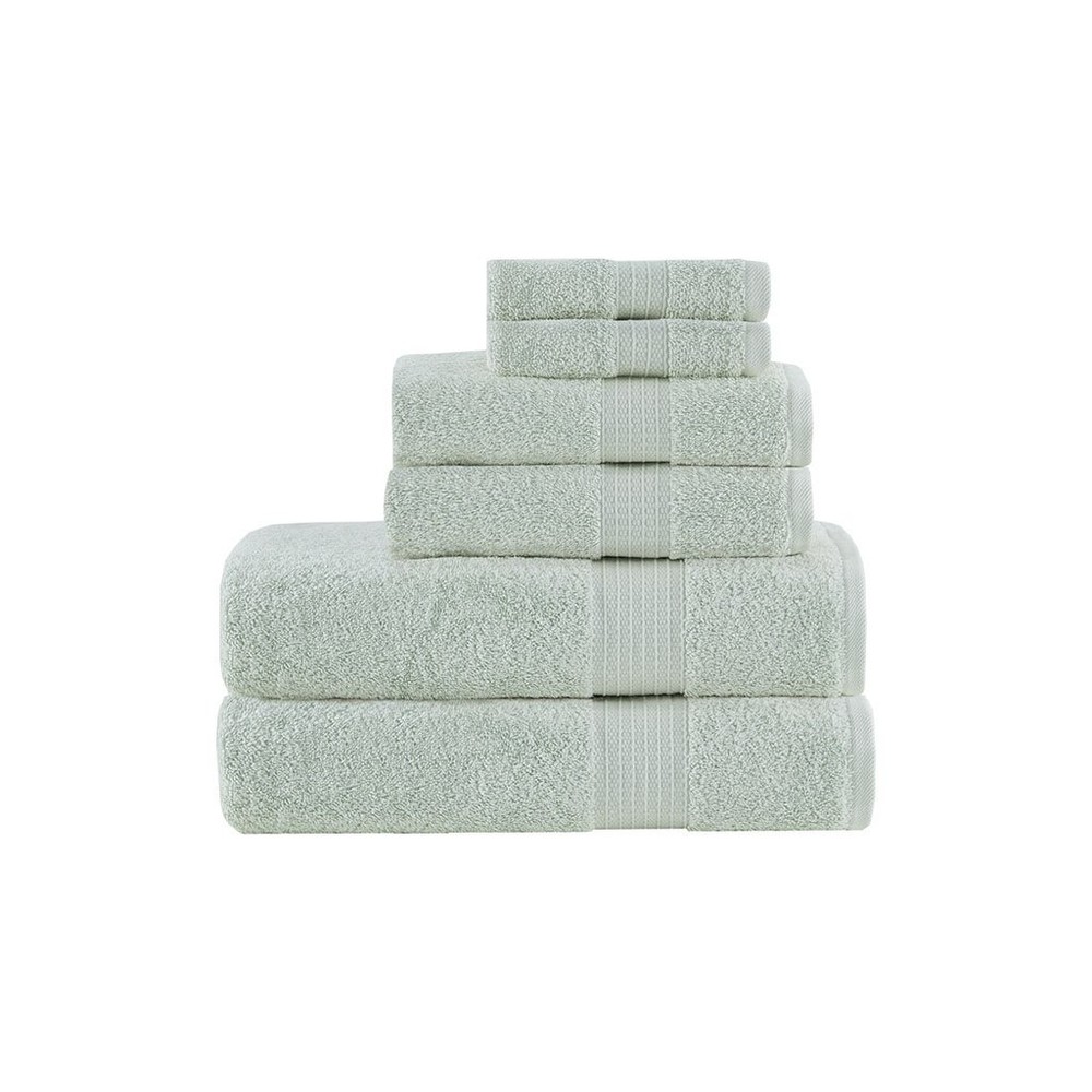 Madison Park Organic 100% Cotton Bathroom Towel Set, Hotel & Spa Quality High...
