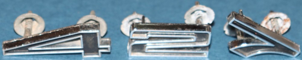 New 427 Big Block Numerical Emblem 1967 1968 1969 Corvette