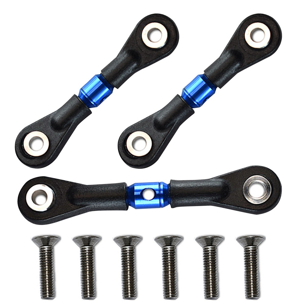 Aluminum Alloy Steering Tie Rod for Tamiya TT-02 1/10 RC Car Upgrade