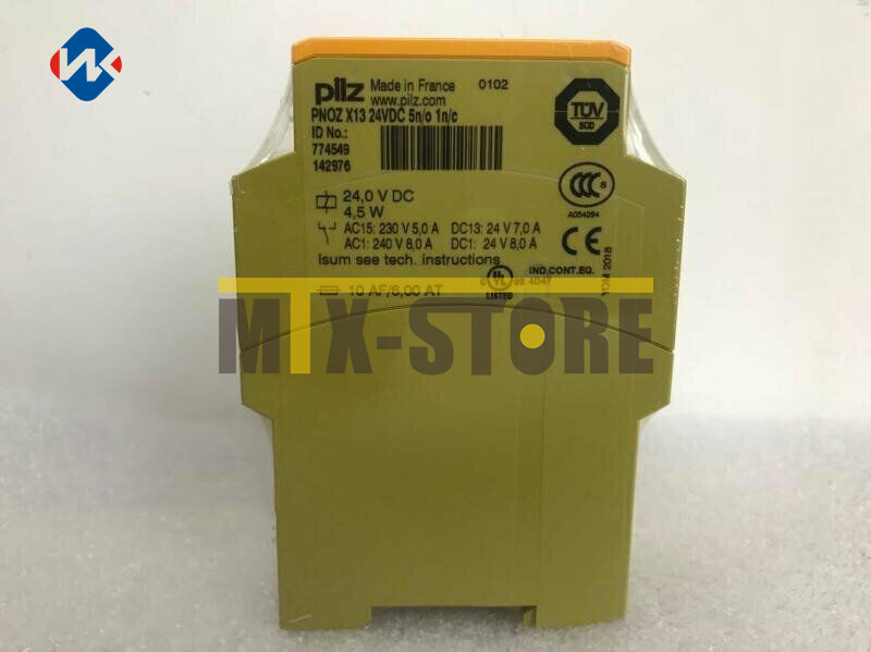 1PCS  Safety Relais 774549 5n/O 1n/C 24V Dc 4,5 W  PNOZX13