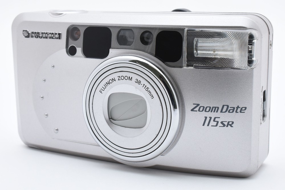 Near MINT Fujifilm Zoom Date 115 SR 35mm Film Camera JAPAN
