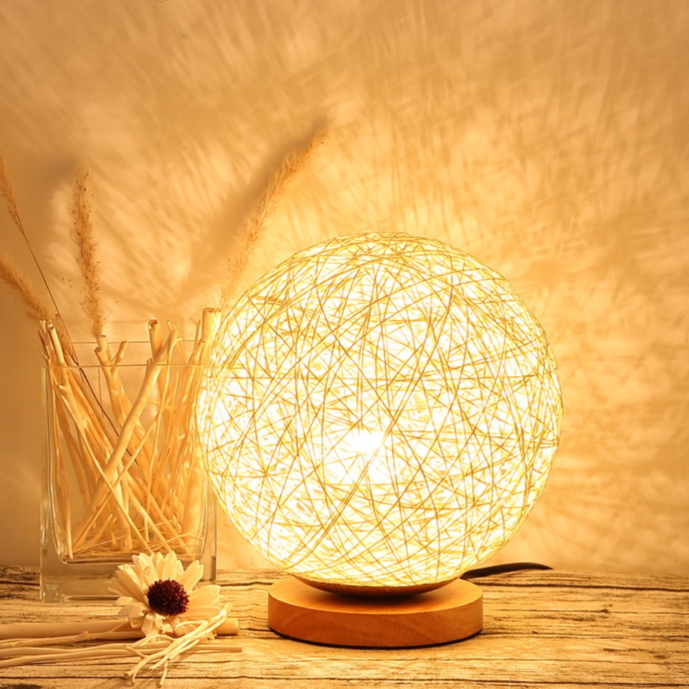 15cm USB-Powered LED Rattan Ball Fairy Lights Adjustable Decorative Lighting