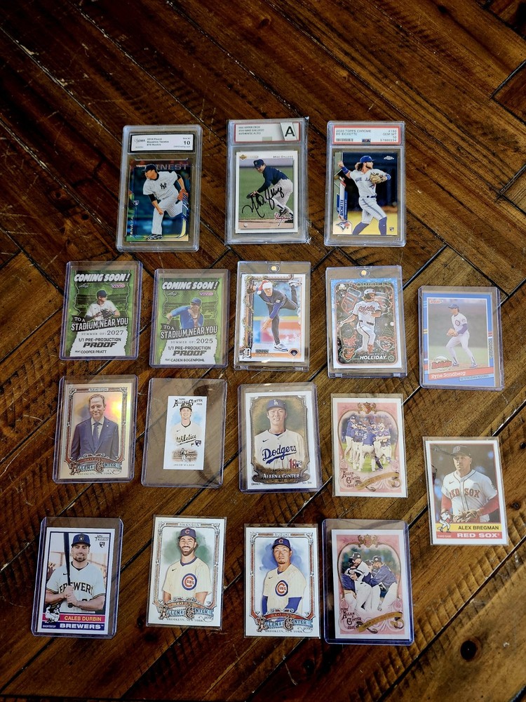 SPRING SALE! Baseball Cards, PSA 10/GMA 10, Topps, Allen & Ginter, Auto