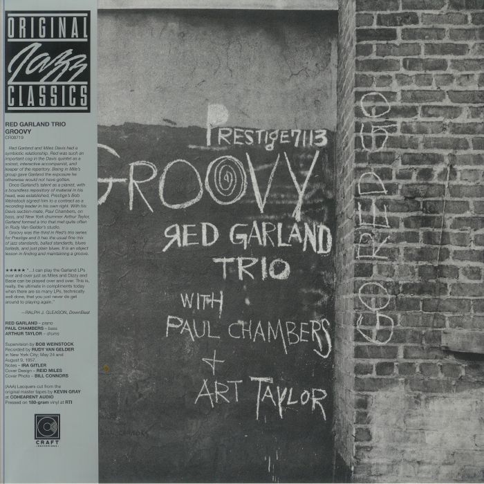 RED GARLAND TRIO, The - Groovy - Vinyl (180 gram vinyl LP with obi-strip)