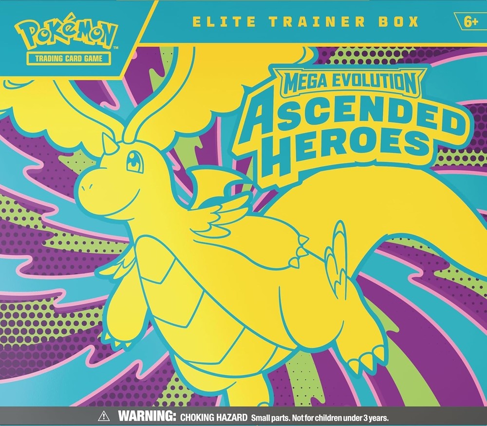 Mega Evolution Ascended Heroes Elite Trainer Box – PREORDER – Pokémon TCG