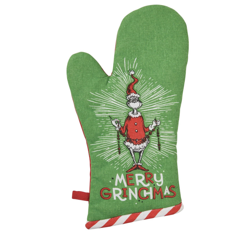 Grinch Oven Mitt