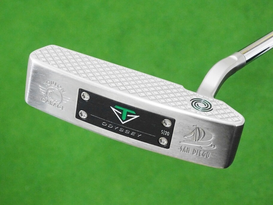 Odyssey Toulon Garage San Diego Putter 34.5in Flow Neck with Headcover
