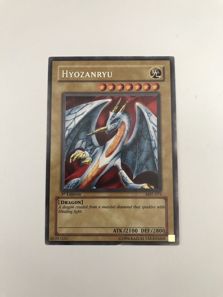 Yu-Gi-Oh MRL-075 Hyozanryu 1st Edition Rare Magic Ruler LP/MP Condition