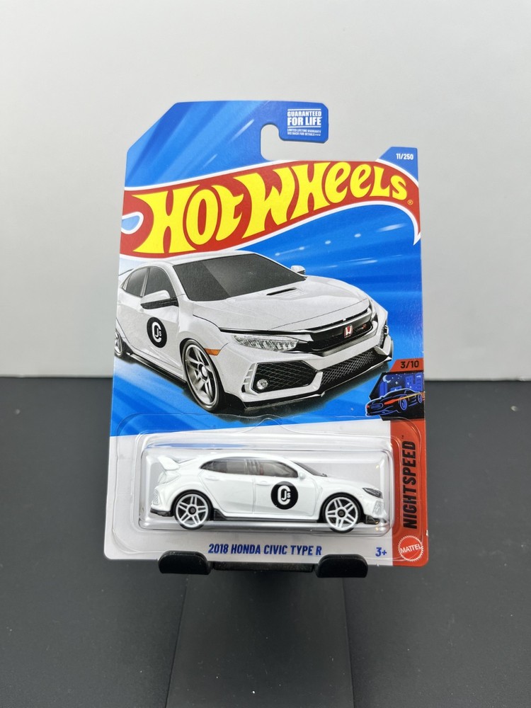 Hot Wheels 2026 Mainline Nightspeed 2018 Honda Civic Type R White #11