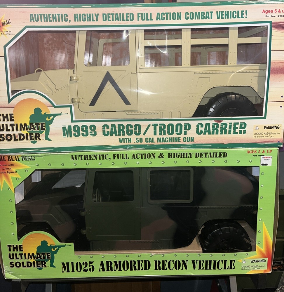 NIB 1:6 21st Century Ultimate Soldier Humvee Style Vehicles ALL SOLD SEPARATELY
