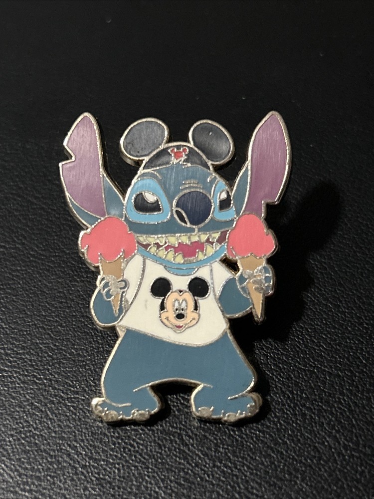 Disney Lilo & Stitch Ice Cream Mickey Shirt Trading Pin 2008 WDW