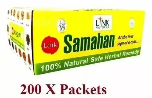 Samahan Ayurvedic Herbal ceylon Tea Natural Drink 200 packets FREE SHIPPIN