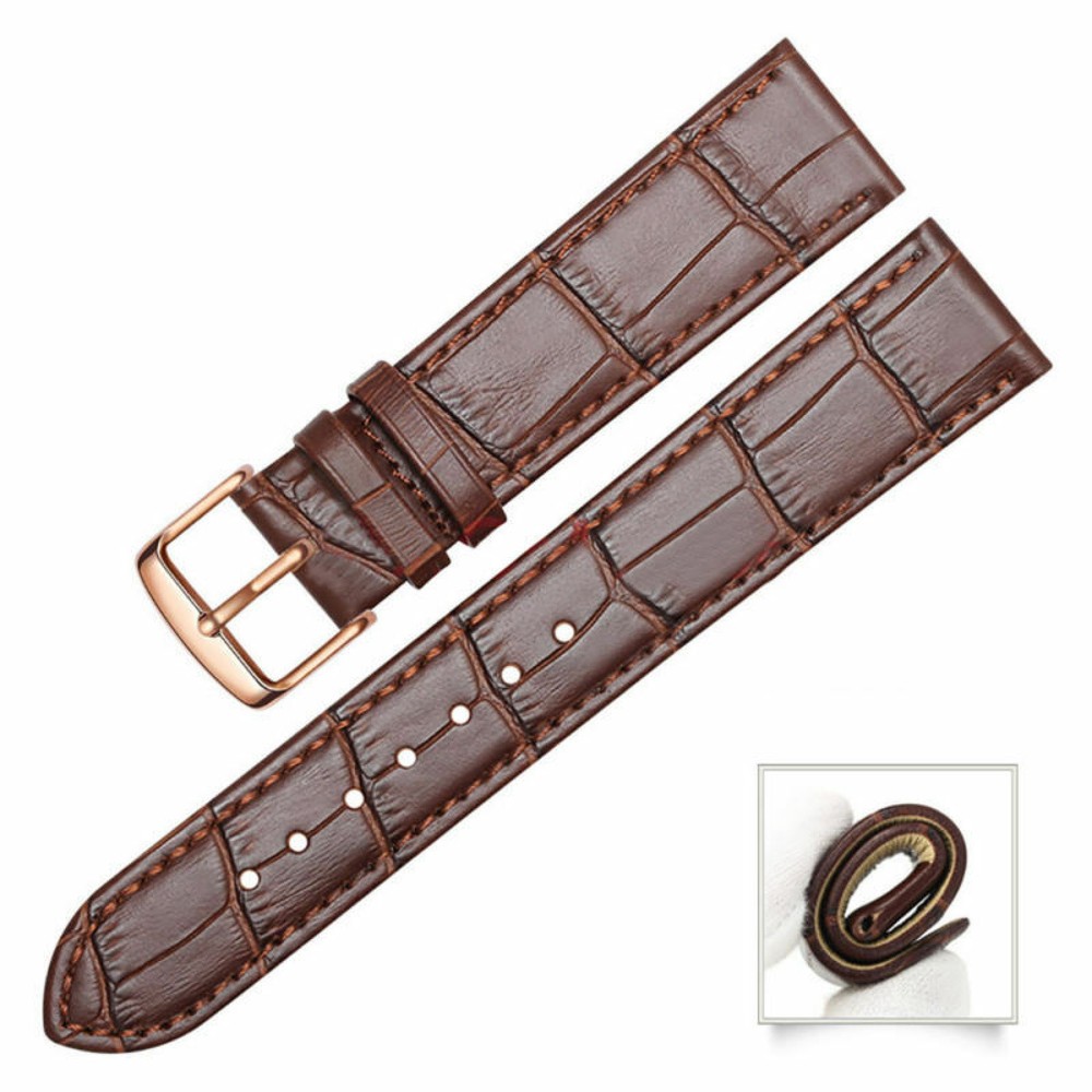 1* Durable Stylish Leather Watch Wrist Band Straps Bracelet Belt For DW Watch