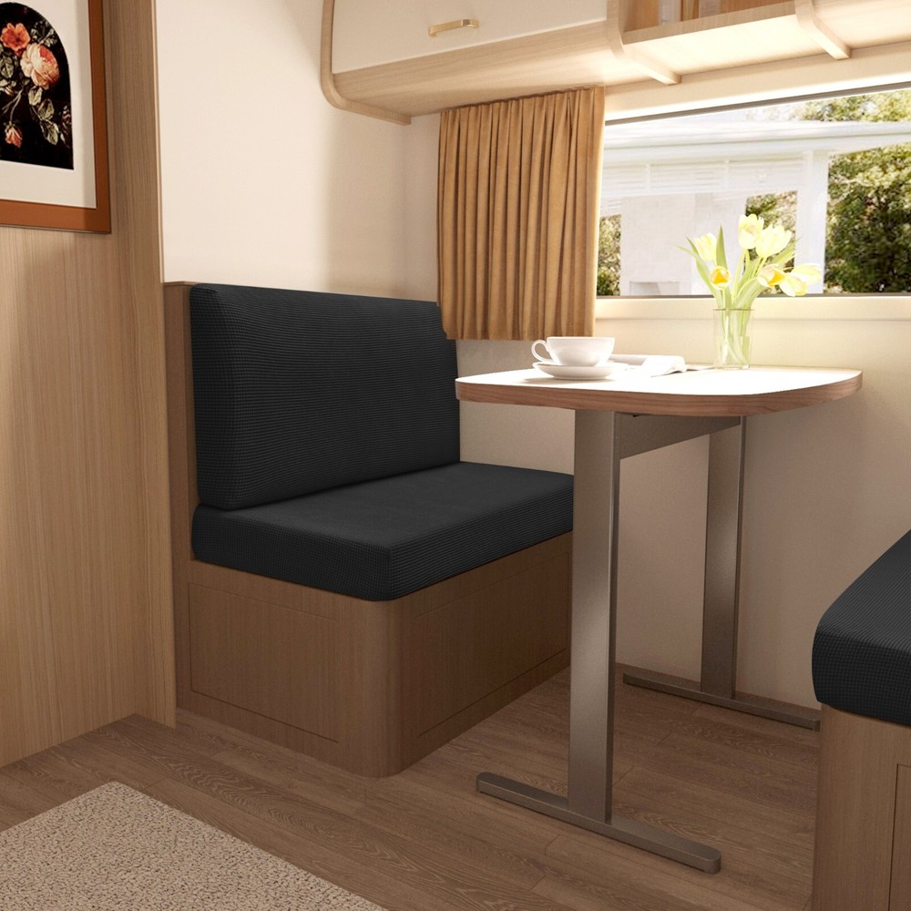 2-piece modern stretch RV dining chair sofa cover, furniture protection washable