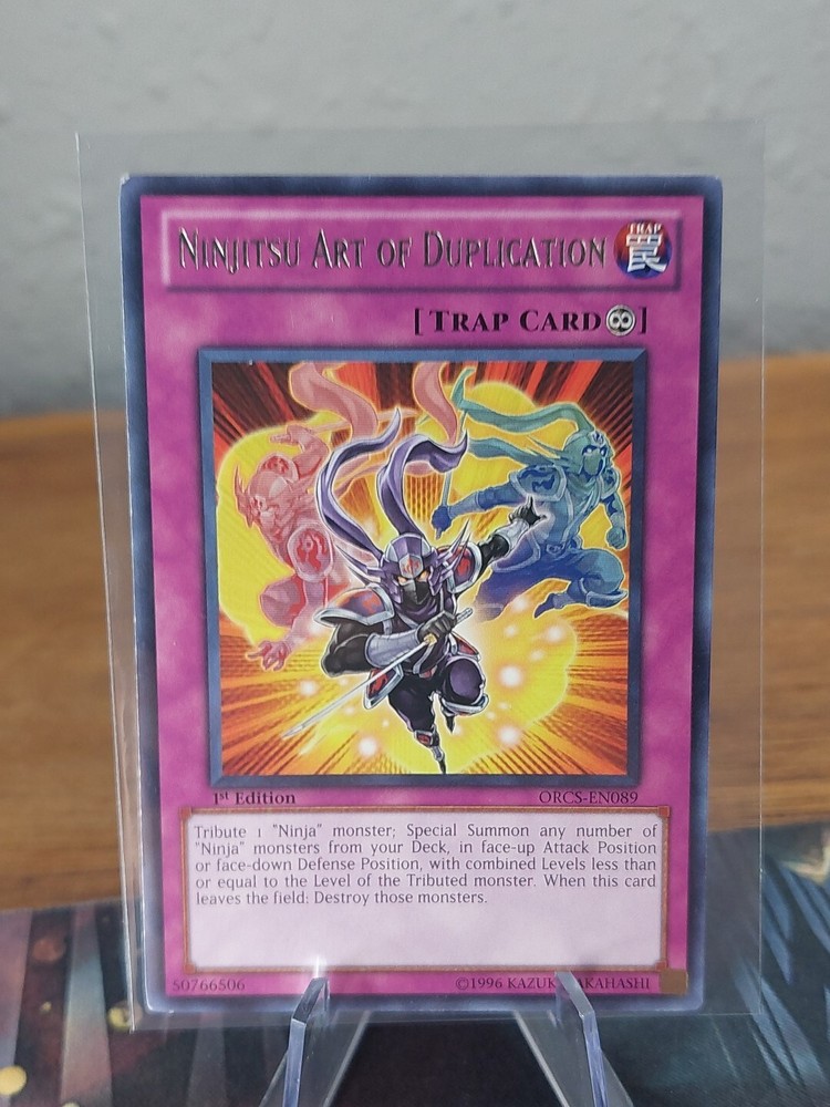 Ninjitsu Art of Duplication ORCS-EN089 1st Edition Rare YuGiOh Near Mint