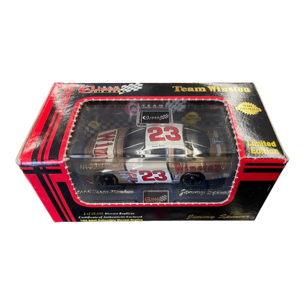 Jimmy Spencer Winston #23 Gold Team 1/64 Diecast Collectors Car by Caliber