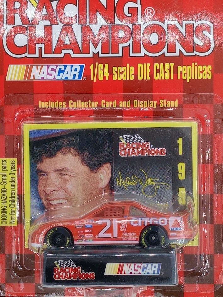 Michael Waltrip Racing Champions 1997 Nascar 1:64 Diecast Car #21 Citgo
