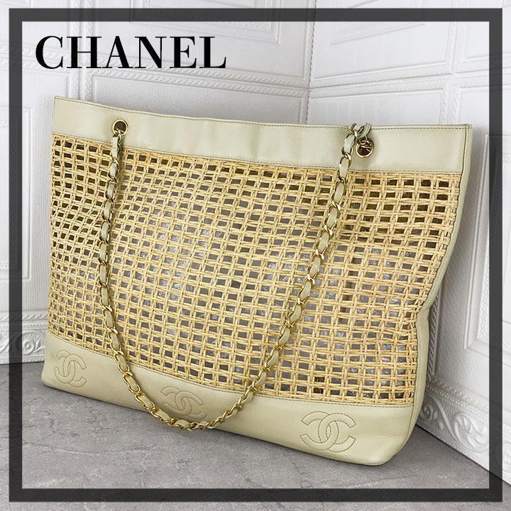 Chanel Triple Coco Big Chain Tote Bag Luxury Designer Handbag
