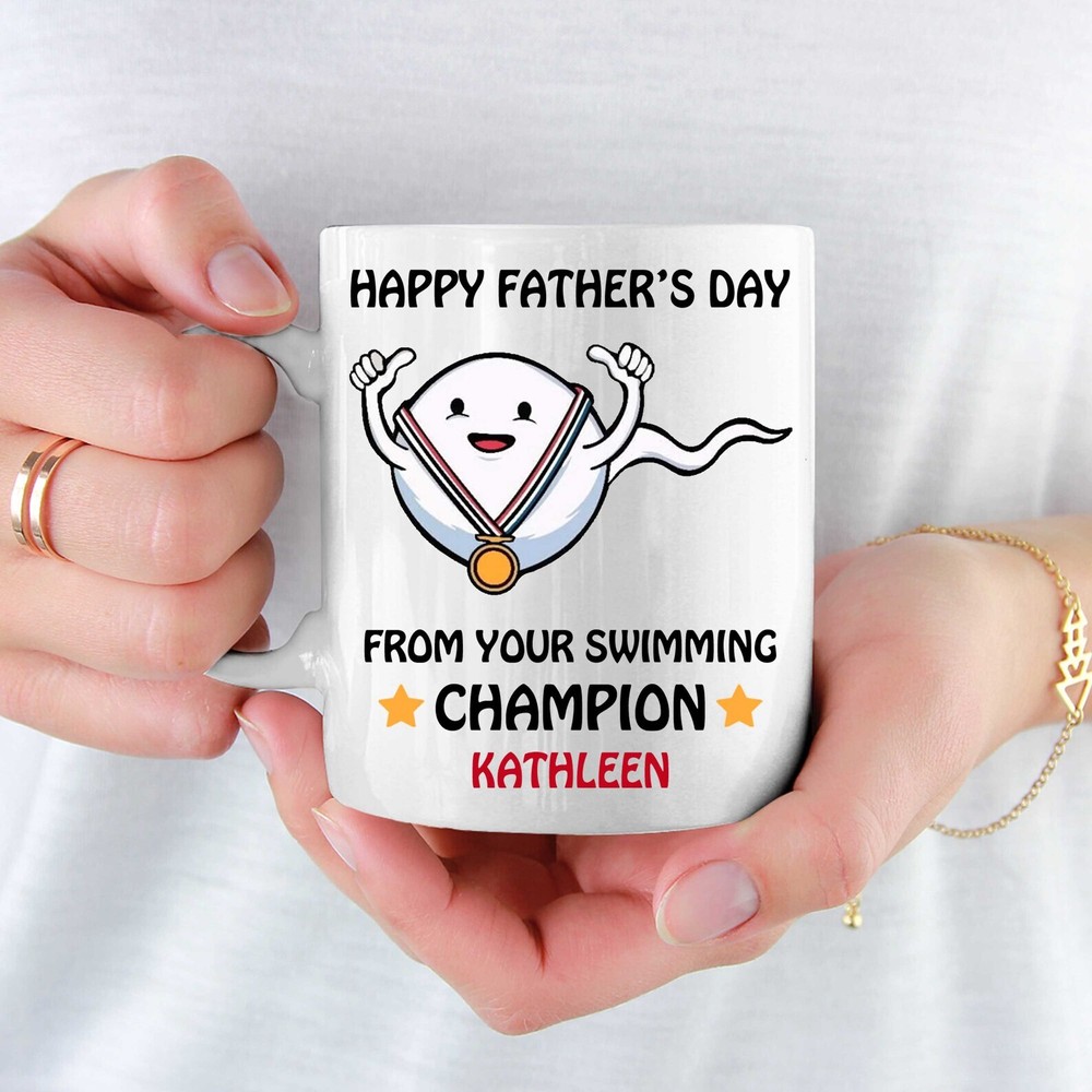 Personalized Dad Coffee Mug - Heartwarming Father's Day Gift From Son or Daughter
