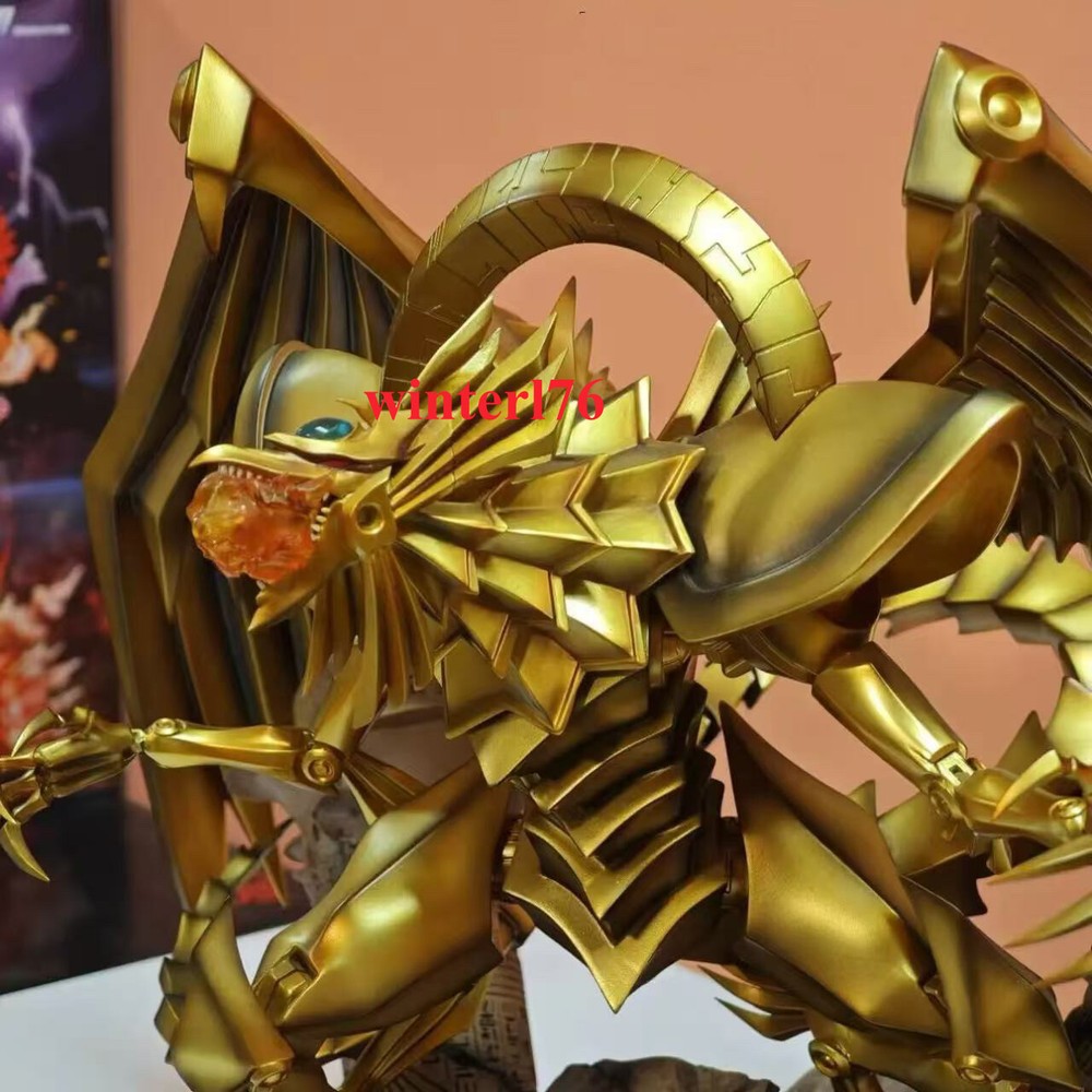 Yu-Gi-Oh Winged Dragon of Ra PVC Figure Toy Statue with Pendant