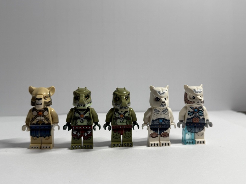 LEGO Legends of Chima Eris Worriz Wakz Wilhurt Windra Minifigure Lot