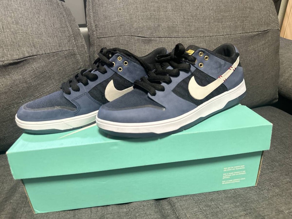 NIKE Men 9.0US Sb Zoom Dunk Low Elite Qs Sean Malto 877063-416   Skateboarding