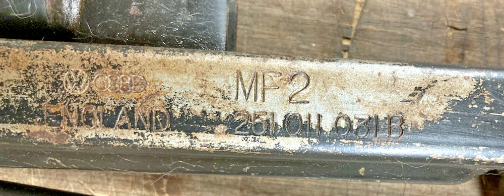 Auto VW Audi Porsche Vintage Car Jack Extremely Rare Very Early VW or Porsche