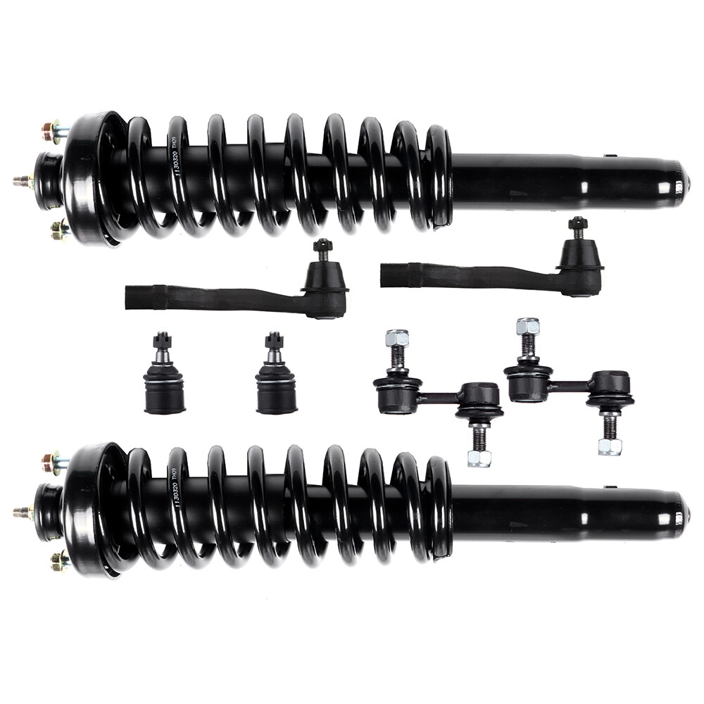 1997-2001 Honda CR-V Front Suspension Kit - Struts, Tie Rods, Ball Joints, Sway Bar Links