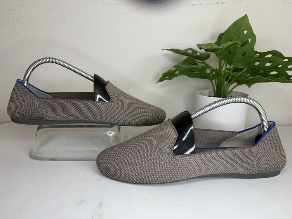 Rothy’s The Loafer Womens Size 9.5 Brown Mocha Round Toe Flats Slip On Shoes