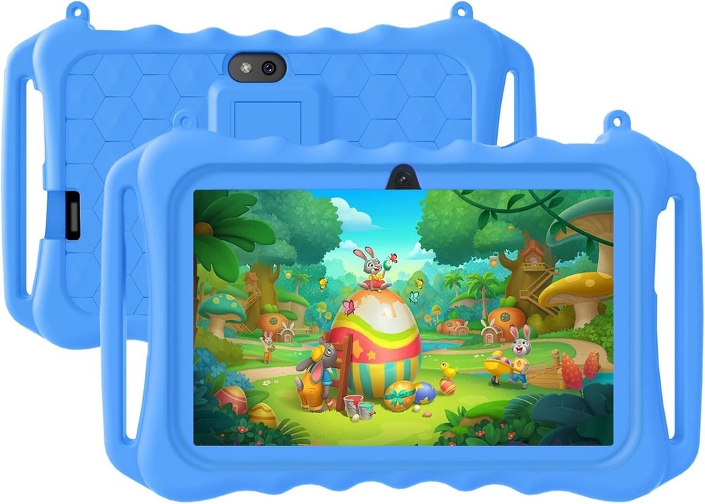 Kids Tablet, 7 inch Android 11 Tablet for Kids, 6GB(2+4) RAM 32GB ROM Blue