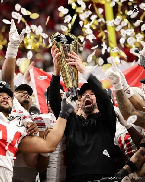 RYAN DAY Ohio State Buckeyes 2024 National Championship 8 x 10 Photo Poster