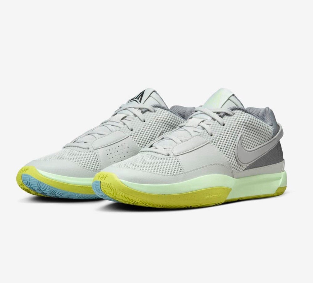 Nike Ja 1 Light Silver Mens Size 13 Basketball Sneakers FQ4796 003