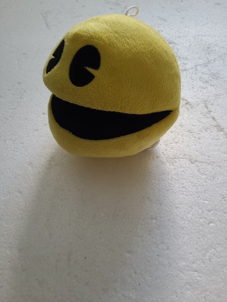 Pac-Man Plush Battle Royale 8” Stuffed Bandai Toy Factory 2015 Namco Licensed