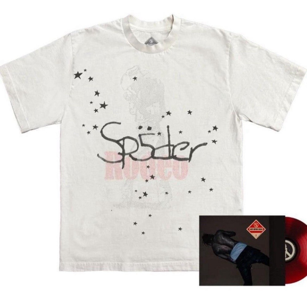 Travis Scott x Sp5der Bundle (HAVE IN HAND) (DM FOR QUESTION) (2XL) (ONLY SHIRT)