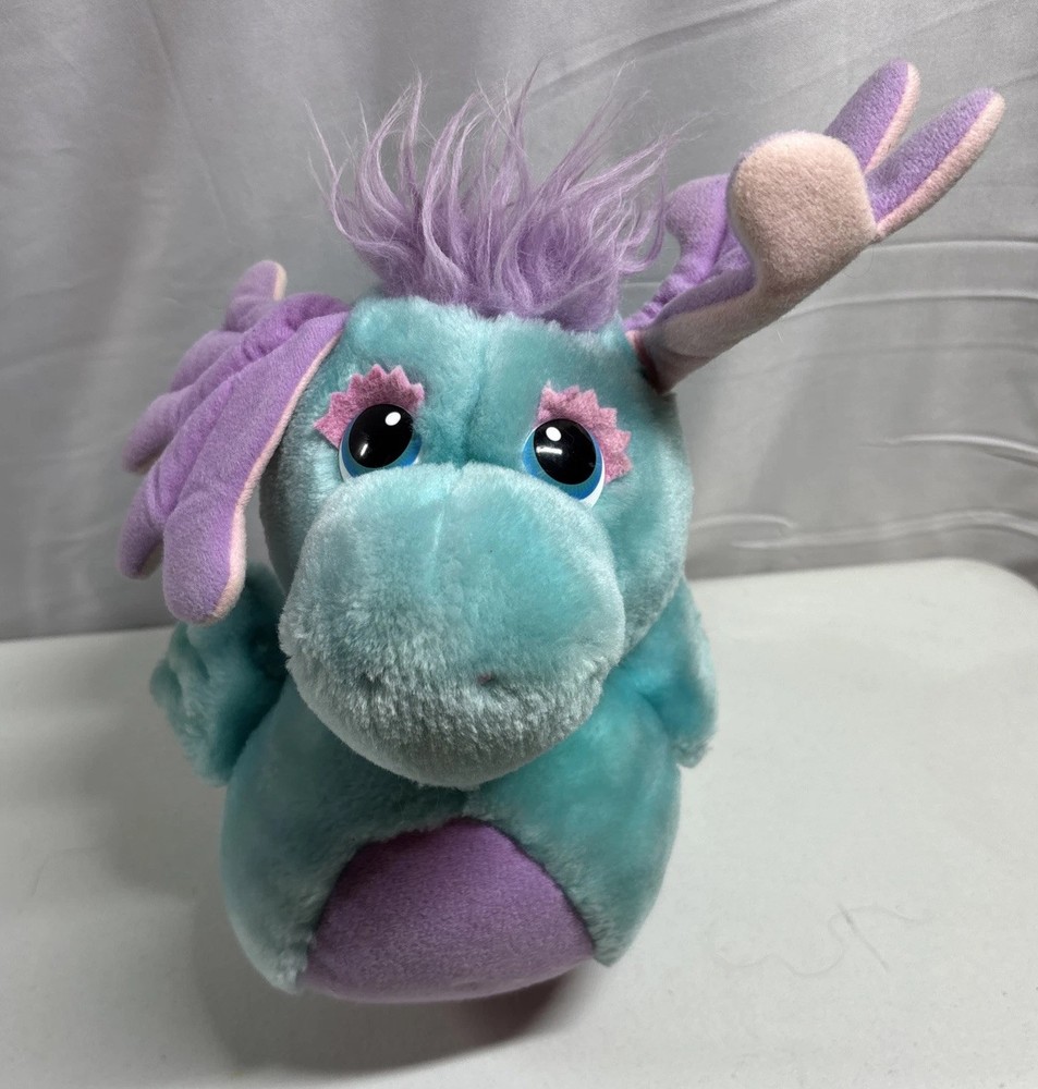 Vintage 1984 Disney Wuzzles Moosel Plush Stuffed Animal by Hasbro Softies
