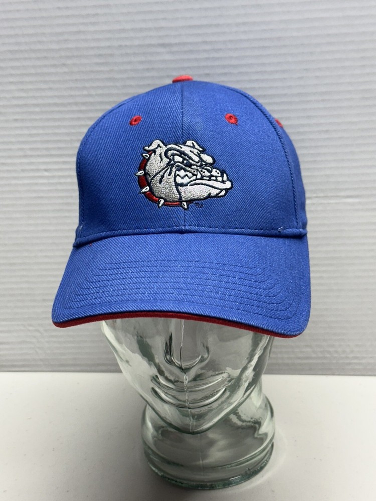 Gonzaga Bulldogs NCAA Adjustable Hat for Men and Women in Team Blue