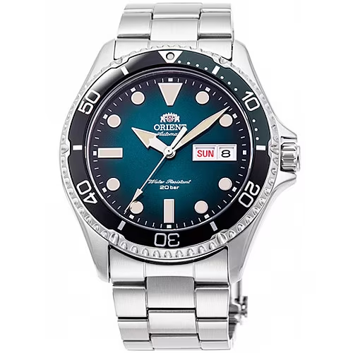 ORIENT SPORTS RN-AA0811E Blue Automatic Mechanical Diver 200m Men  Japan F/S