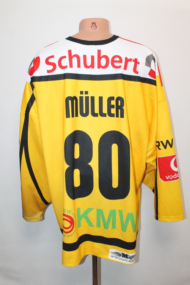Krefeld Pinguine Ice Hockey Jersey Shirt Germany #80 MULLER Size XL Mens Adults