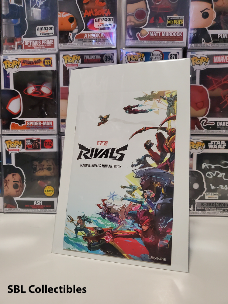 SDCC 2024 Marvel Rivals Video Game Mini Artbook Exclusive Panel Giveaway Promo