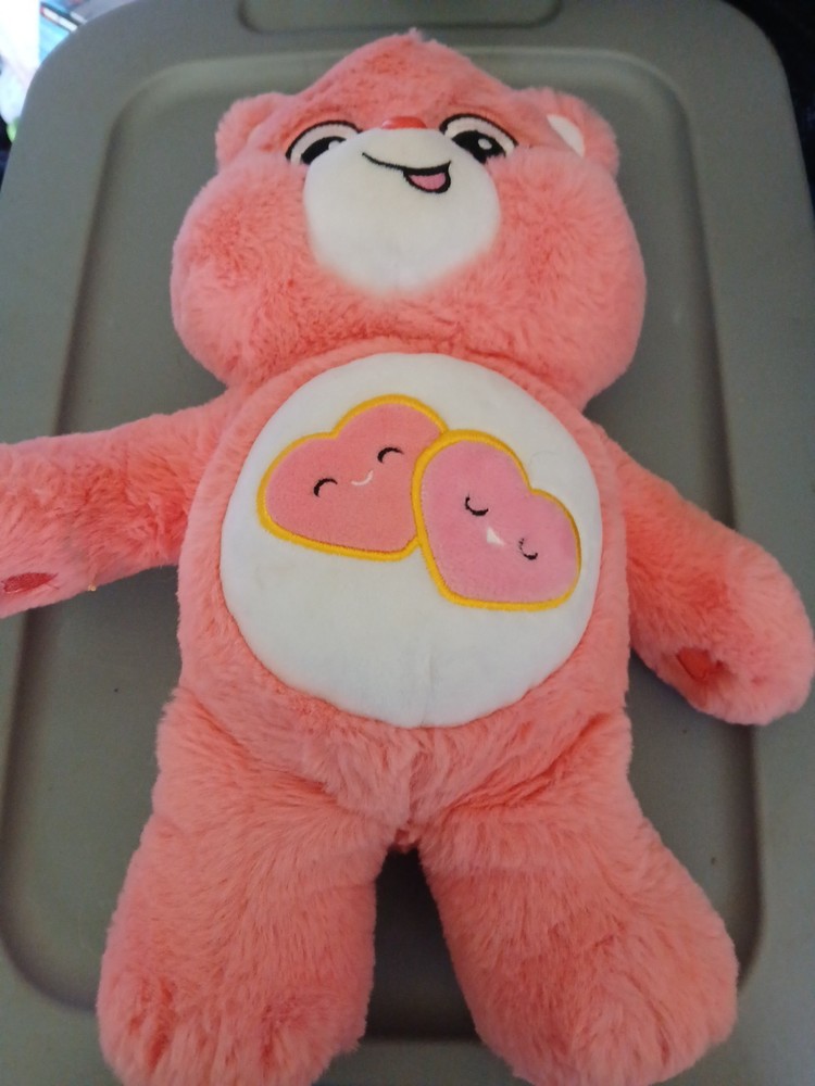 Care Bears 13-inch Love A Lot Bear pink plush 2020 excellent condition