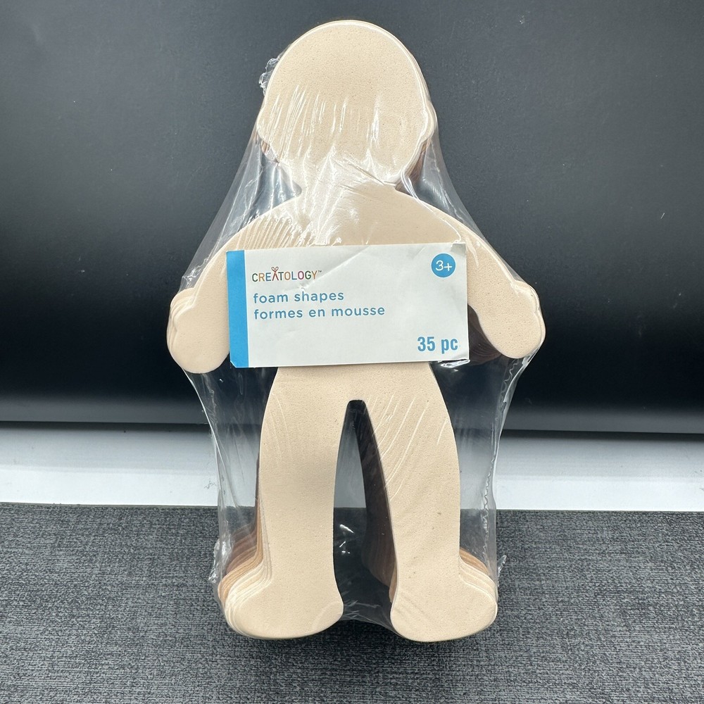 Foam People Shapes Kids Birthday Party Supplies DIY Crafts Bulk Lot Classroom