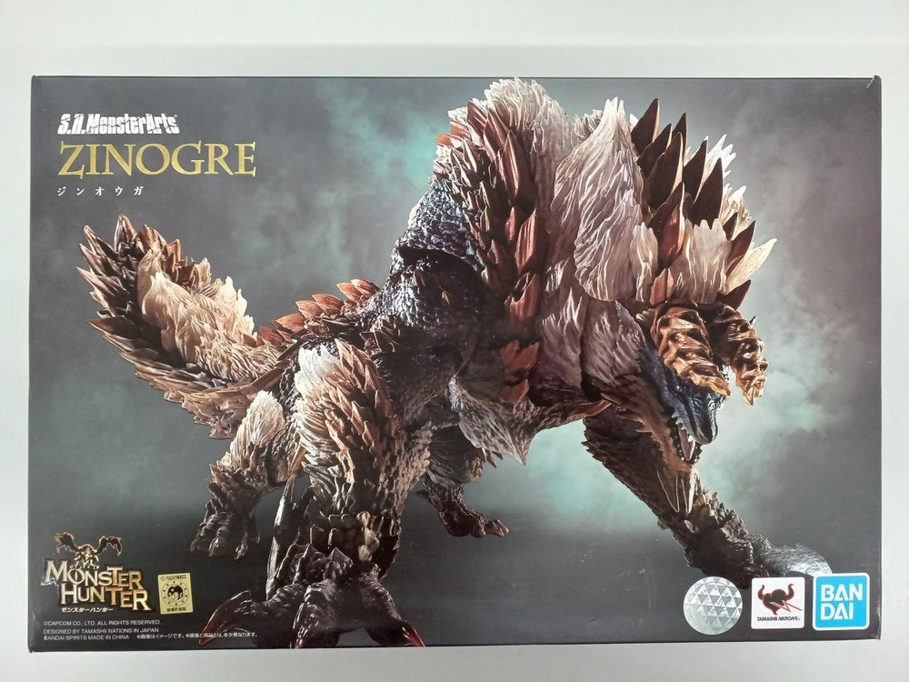 Bandai S.H.Monsterarts Zin Ogre Figure from Monster Hunter GMf04