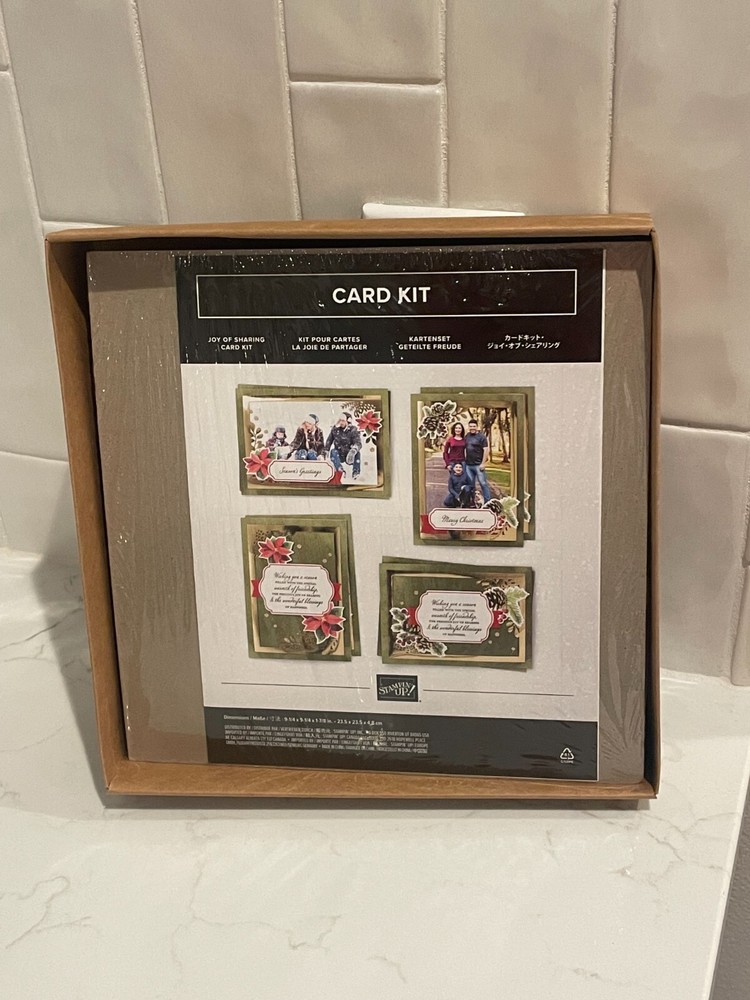 Stampin' Up Joy Of Sharing Card Kit - NEW UNOPENED